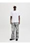 Men White Crew Neck Cotton T-Shirt - 3