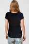 Black Heart Collar Lace Detailed Draped Knitted Blouse Alc-X15422 - 4