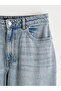 Blue Stone Wideleg Women's Jean Trousers from Güli̇s Gi̇yi̇m - 6