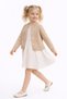 67603-26 Girl's Knitwear Cardigan Dress Set Comfortable Fit Daily Stylish Combination - 4