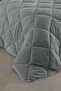 "With a Gift" Double-Sided 195X215 Luxury Welsoft Quilt Gray - 2