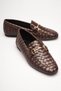 Women's Ballet Flats Knit Black Coffee - 2