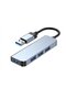 Adaptor Hub Multiport 4 în 1