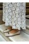 Elio Shiny Flat Shoes with Toe-Toe Accessory Detail, Sleek and Comfortable for Daily Wear - 5