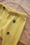 Broccoli Printed Baby Combed Cotton Tights - 3