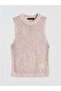 Lcw Visionbeige Crew Neck Openwork Women's Knitwear Undershirt - 2