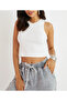 Women's Ecru Backless Camisole Blouse App1166 - 3