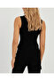 Women's Black Sleeveless Blouse App1260 - 4