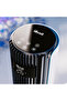 Tower Fan, 4 Speed Settings, White & Black - 3