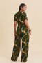 Regular Waist Buttoned Women's Palazzo Trousers