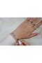 Blk299 Grek Patterned Medallion Detail Chain Bracelet Silver (17 cm + 2 cm Extension) - 2