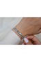 Blk299 Grek Patterned Medallion Detail Chain Bracelet Silver (17 cm + 2 cm Extension)