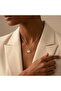Zircon Stone Crab Figured Gold Necklace Stylish Elegant Women's Necklace - 5