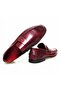 Bordo Color Laceless Genuine Leather Men's Shoes - 2