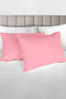 100% Organic Cotton Akfil Pillowcase Set of 2 - 50X70 cm Pink - 2
