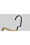 Wooden Barli Black Hook Pants Hangers 8 Pieces - 4