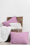 100% Organic Cotton Akfil Pillowcase Set of 2 - 50X70 cm Light Purple - 3
