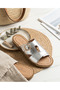 Buckle-Strapped Rubber Sole Daily Women's Slippers - 3