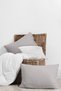 100% Organic Cotton Akfil Pillowcase Set of 2 - 50X70 cm Fog Gray - 3