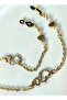 Glasses Chain with Zircon Stone and Heart Figure - 4