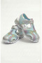 Girl's Closed Toe Sandals Velcro Glittery Summer Casual Orthopedic Non-Slip Sole Safe Design - 4