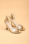 Women's High Heeled Ankle Strap Evening Dress Shoes Heeled Shoes - 3