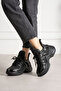 Black Women's Sneaker Stylish Casual Shoes - 4