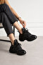 Black Women's Sneaker Stylish Casual Shoes