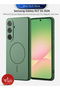 Samsung Galaxy A57 5G 2026 SilkTouch Premium Matte Silicone Protective with Thin Magsafe Case Cover