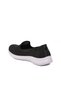 Black and White Mesh Lightweight Easy-To-Wear Women's Casual Shoes Pc-30168 Z - 4