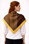 Choose Your Style Brown V Line Scarf / Bandana / Accessory / Shawl 90X90 cm