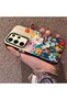 Samsung Galaxy S24 Ultra Compatible Silicone Edge Hard Back Anti-Fall Phone Case Flower Pattern - 2
