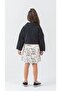 4-14 Years Old Girls' Linen Embroidered Dress Black Jacket Set-8 Y - 3