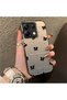 Poco X6 5g Compatible Silicone Edge Hard Back Anti-Fall Phone Case Small Bow