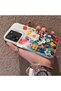 Mi 13t Pro Compatible Silicone Edge Hard Back Anti-Fall Phone Case Flower Pattern - 2