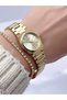 Steel Cord Steel Case Women's Wristwatch 3 Atm Waterproof 2 Years Warranty - 2