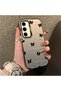 Samsung Galaxy S24 Fe Compatible Silicone Edge Hard Back Anti-Fall Phone Case Small Bow
