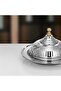 Diwan Tray with Cover 30 cm Silver - 3