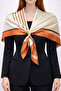 Choose Your Style Orange V Line Scarf / Bandana / Accessory / Scarf 90X90 cm - 2
