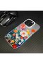 Realme C67 Compatible Silicone Edge Hard Back Anti-Fall Phone Case Flower Pattern - 7