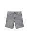 Denim bermuda şort - 3