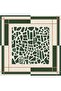 Choose Your Style Green Mosaic Chain Scarf / Bandana / Accessory / Scarf 90X90 cm - 4