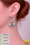Steel Special Design Dangle Gift Earrings for Couples, Does Not Tarnish or Fade - 3