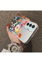 Samsung Galaxy M15 Compatible Silicone Edge Hard Back Anti-Fall Phone Case Flower Pattern - 3