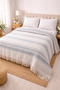 200X230 Cotton Pique Blue Boxed - 3