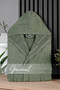 Stella Cotton Velvet Hooded Bathrobe |   Women's Bathrobe |   Men's Bathrobe |   Dowry |   Bathroom - 3