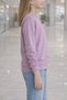Papatyam 18703-26 Girl's Floral Embroidery Detailed Sweatshirt Comfortable Fit Daily Wear - 5