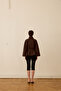 Talia Cape Jacket Brown - 5