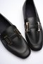 Women's Black Stylish Buckle Casual Shoes Tr27Ms05A - 3