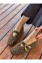 Leopard Suede (Lovely) Heart Accessory Women's Ballerinas - 4